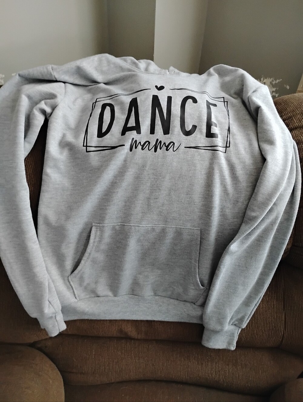 Dance Mama Gray Pullover Sweatshirt